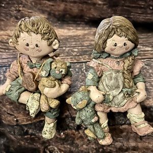 Sarah’s Attic Shelf Sitters (Holly & Opie-1989) Limited Edition